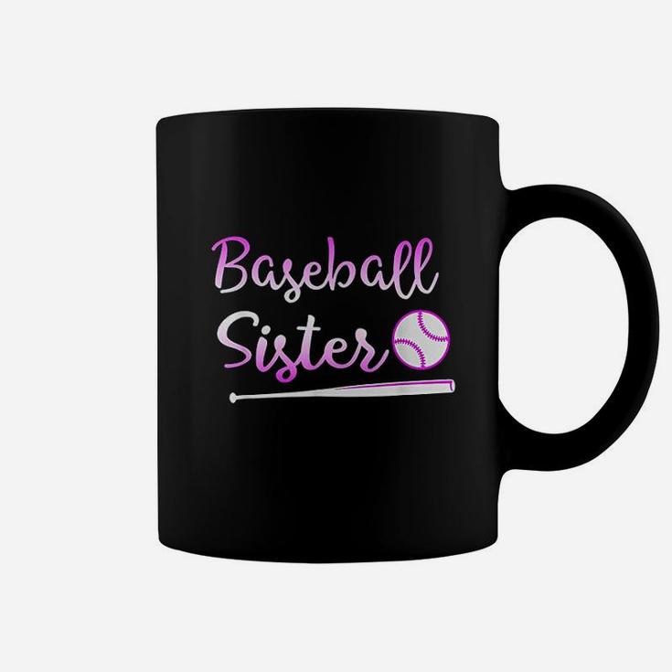 Baseball Sister Summer Gift For Sports Girls Coffee Mug