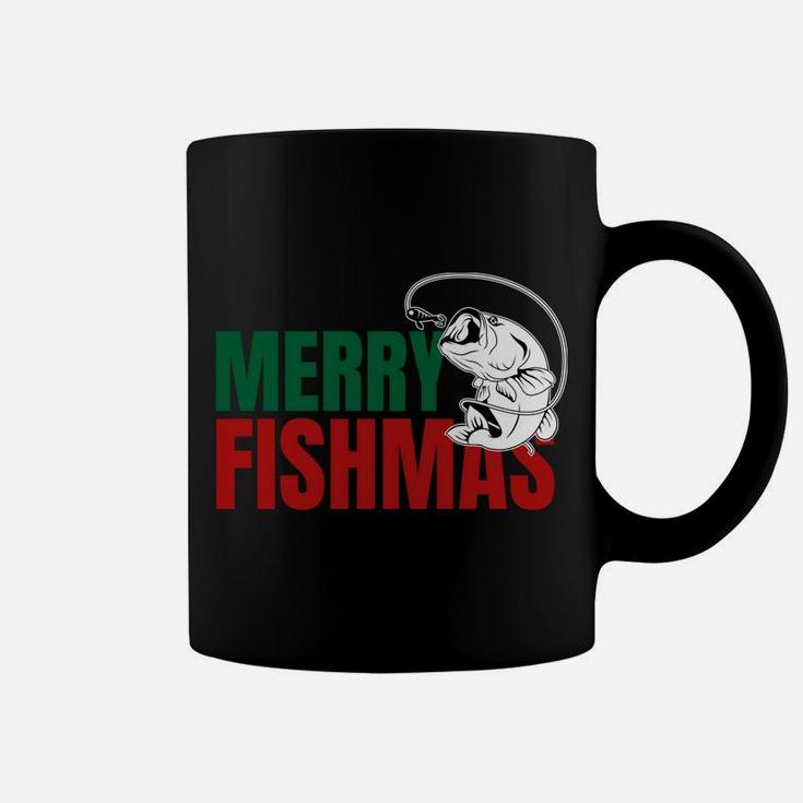Bass Fish Apparel, Merry Fishmas Coffee Mug