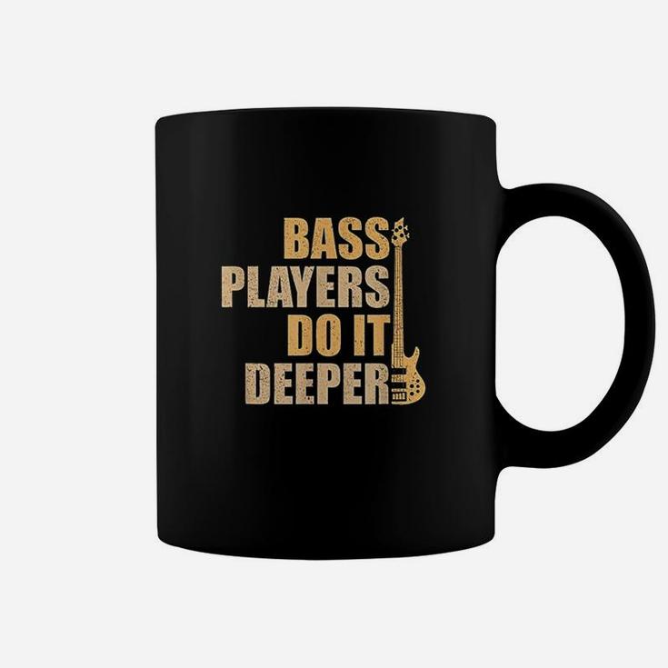 Bass Players Do It Deeper Coffee Mug