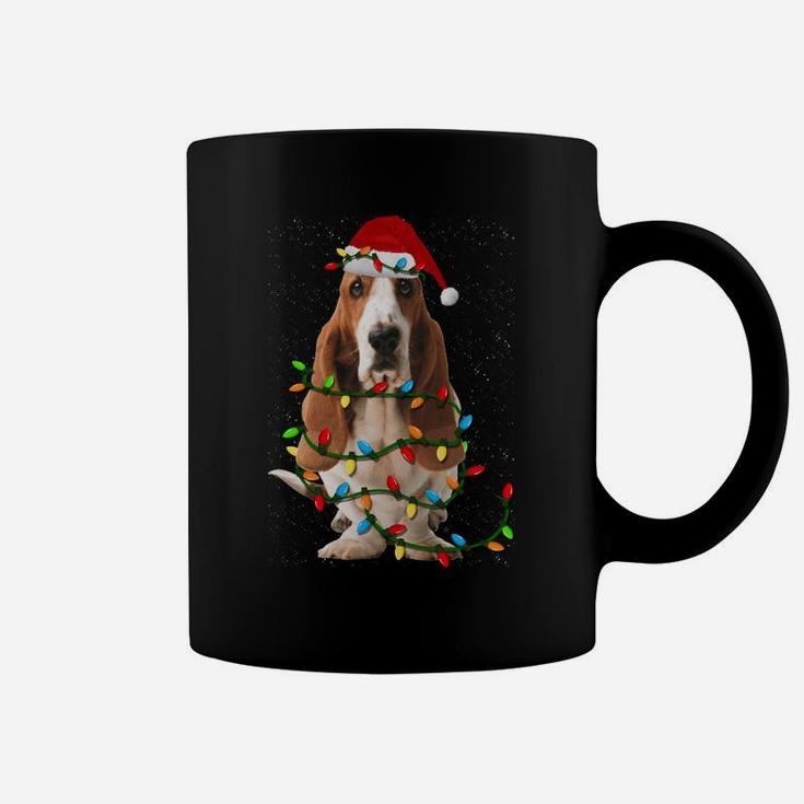 Basset Hound Christmas Funny Basset Hound Dog Lovers Gift Sweatshirt Coffee Mug