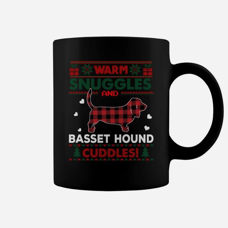 Basset Hound Dog Lovers Christmas Ugly Christmas Sweater Coffee Mug