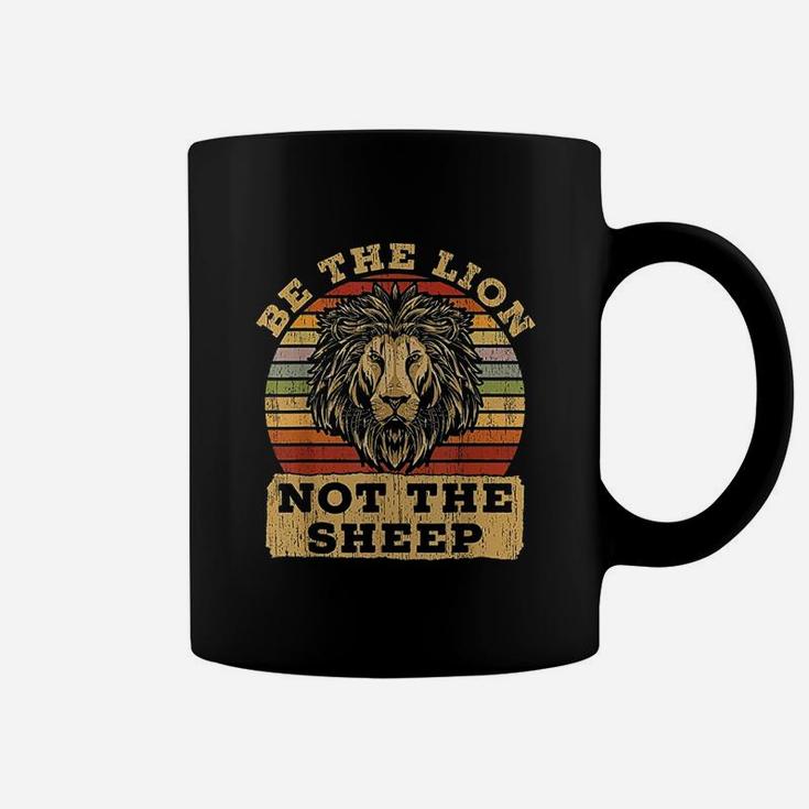 Be The Lion Not Sheep Coffee Mug