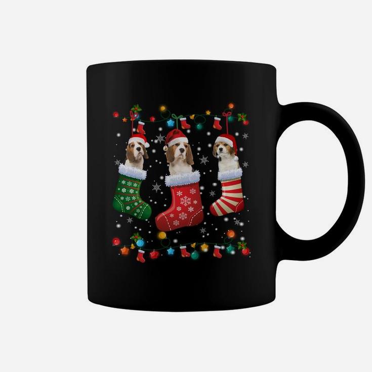Beagle Christmas Socks Funny Xmas Pajama Dog Lover Coffee Mug
