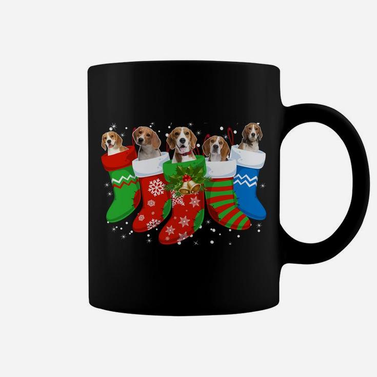 Beagle Christmas Sweatshirt Beagle Dog Cute Socks Xmas Gift Coffee Mug
