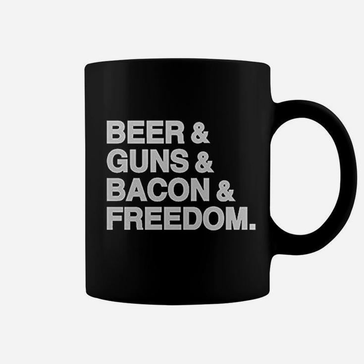 Beer Bacon Freedom Coffee Mug