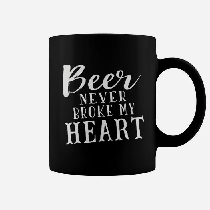Beer Never Broke My Heart Coffee Mug
