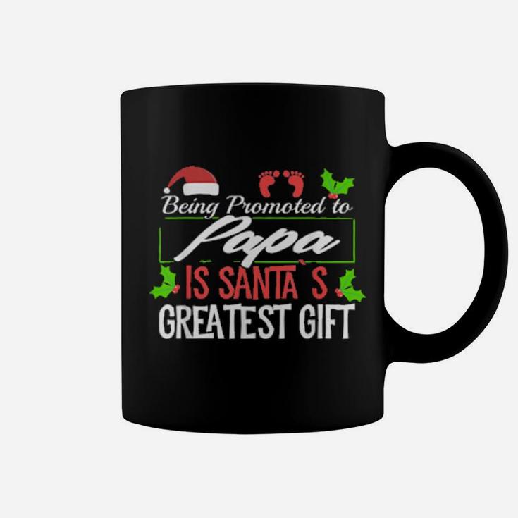 Being Promoted To Papa Is Santa's Greatest Coffee Mug