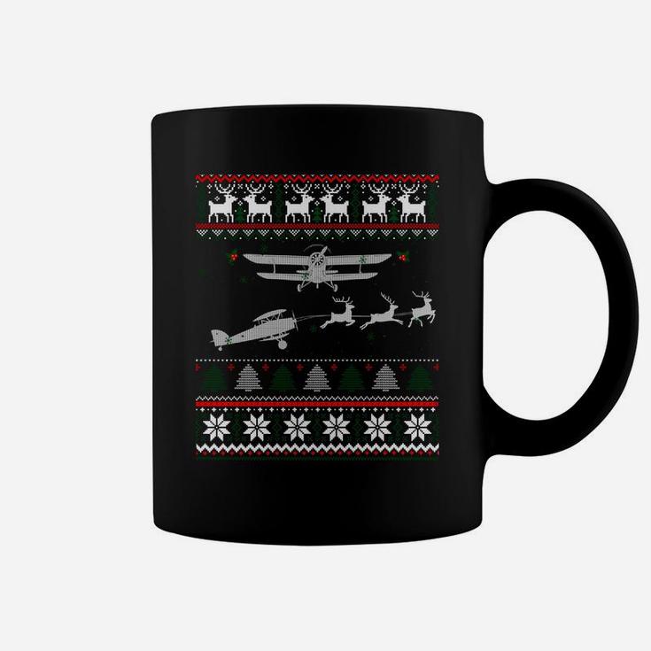 Best Christmas Thanksgiving Gift Pilots Aviation Ugly Sweatshirt Coffee Mug