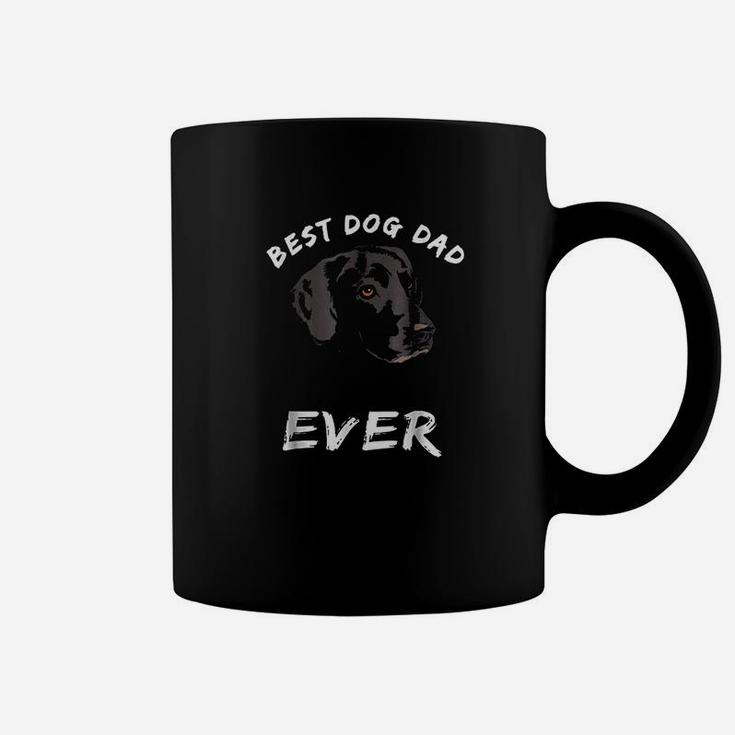 Best Dog Dad Ever Black Lab Coffee Mug