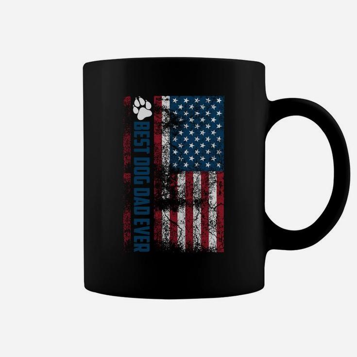 Best Dog Dad Ever | Cute Father's Day Funny 4Th Of July Gift Coffee Mug
