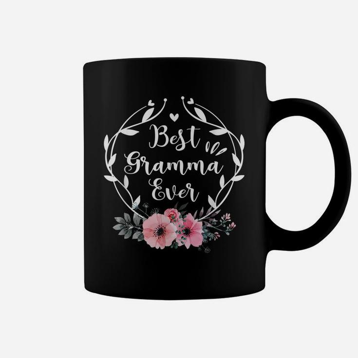 Best Gramma Ever Mother's Day Gift Flower Grandma Coffee Mug