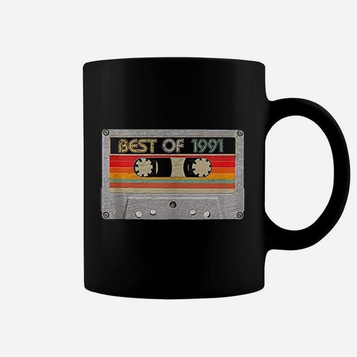 Best Of 1991 30Th Birthday Gifts Cassette Tape Vintage Coffee Mug