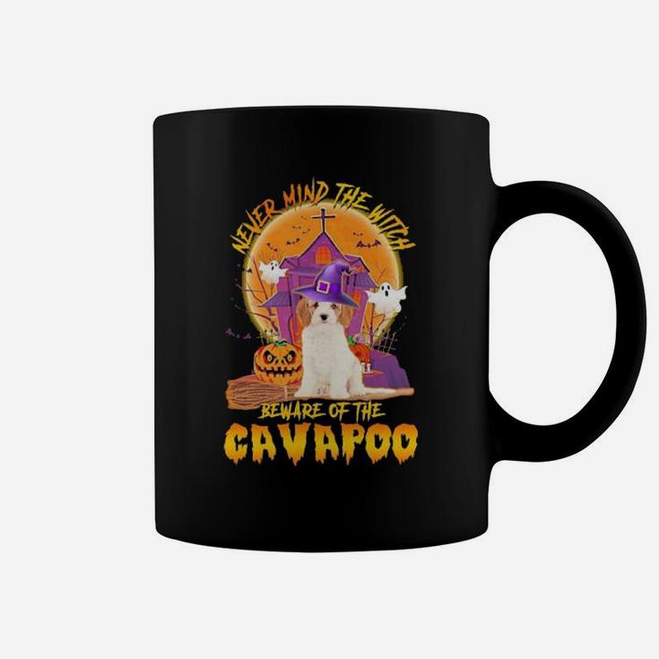 Beware Of The Cavapoo Coffee Mug