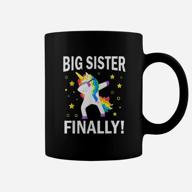 Big Sister Finally Unicorn Coffee Mug
