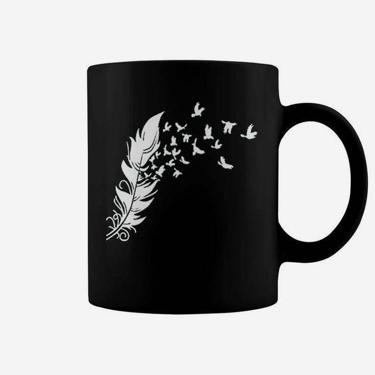 Bird Feather Coffee Mug