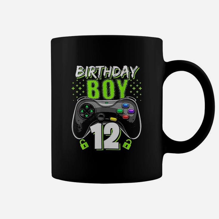 Birthday Boy 12 Video Game Controller Gamer Coffee Mug