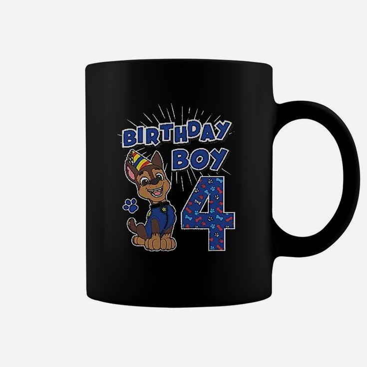 Birthday Boy 4 Years Old Coffee Mug