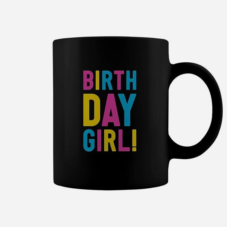 Birthday Girl Its My Birthday 90'S Style Retro Girls Fitted Kids Coffee Mug