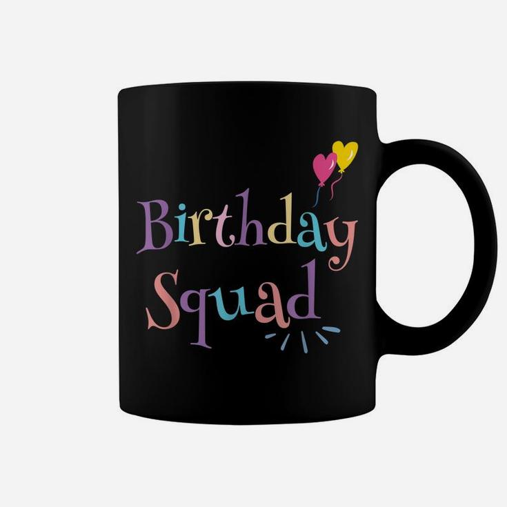 Birthday Squad Birthday Party Gift Pastel Coffee Mug