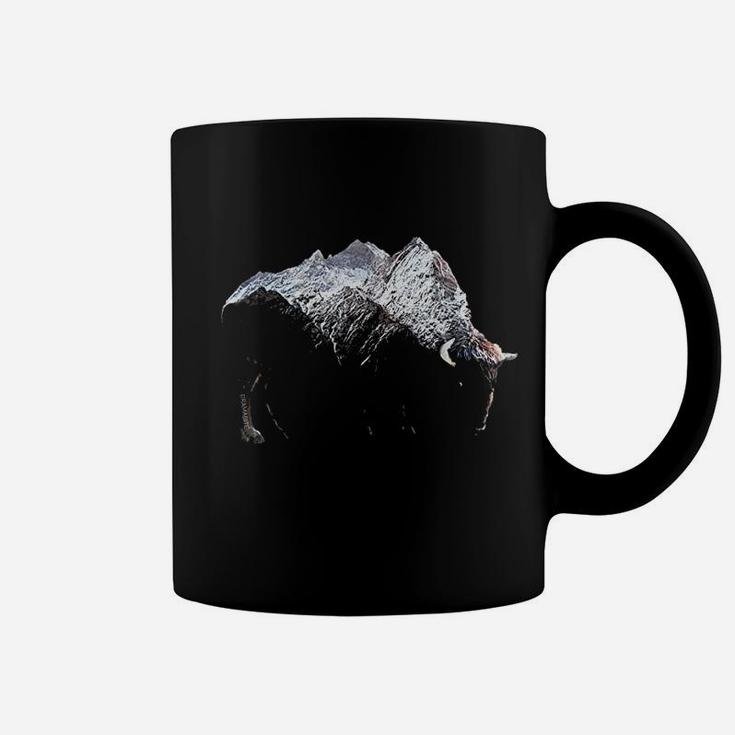 Bison Buffalo Double Coffee Mug