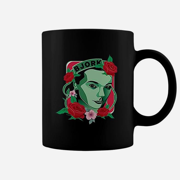 Bjork Rose Flower Coffee Mug