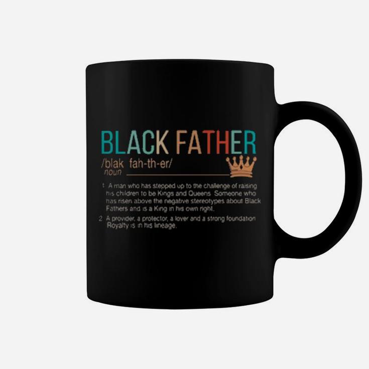 Black-Father-Definition-Vintage Coffee Mug