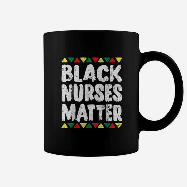 Black Nurses Matter History Month African American Coffee Mug