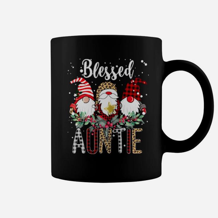 Blessed Auntie Three Gnomes Ugly Xmas Costume Coffee Mug