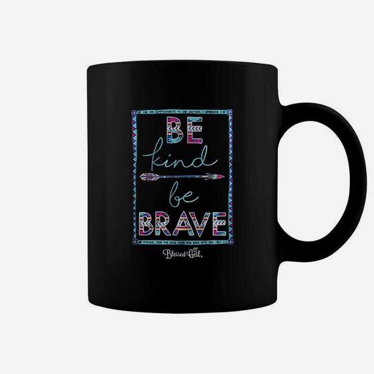 Blessed Girl Be Kind Be Brave Coffee Mug