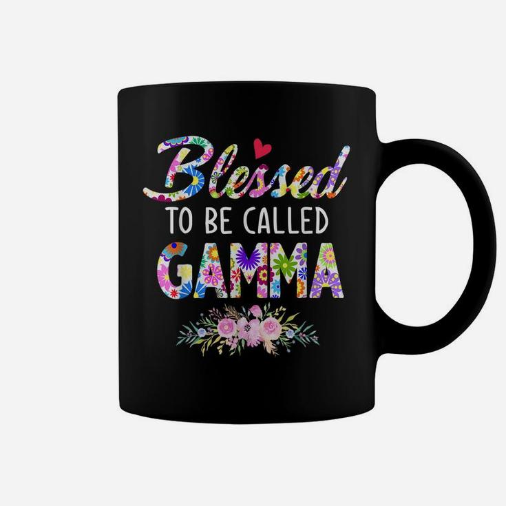 Blessed To Be Called Gamma  Flower Style Coffee Mug