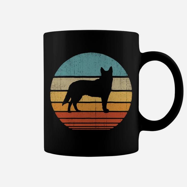 Blue Heeler Australian Cattle Dog Retro Vintage 70S Sunset Sweatshirt Coffee Mug