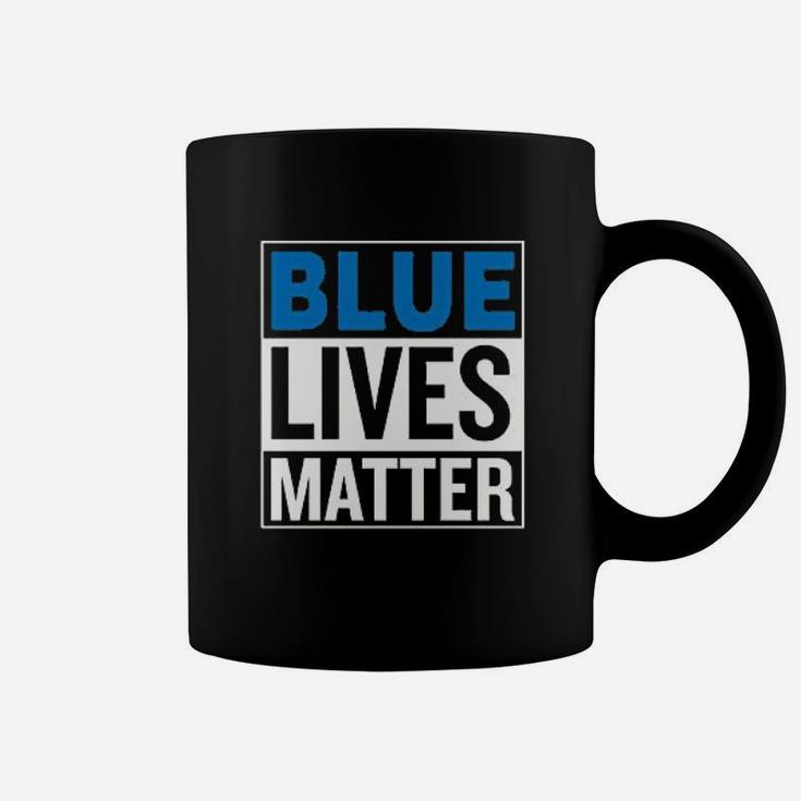 Blue Lives Matter Support Cops Police Appriciation Respect Coffee Mug
