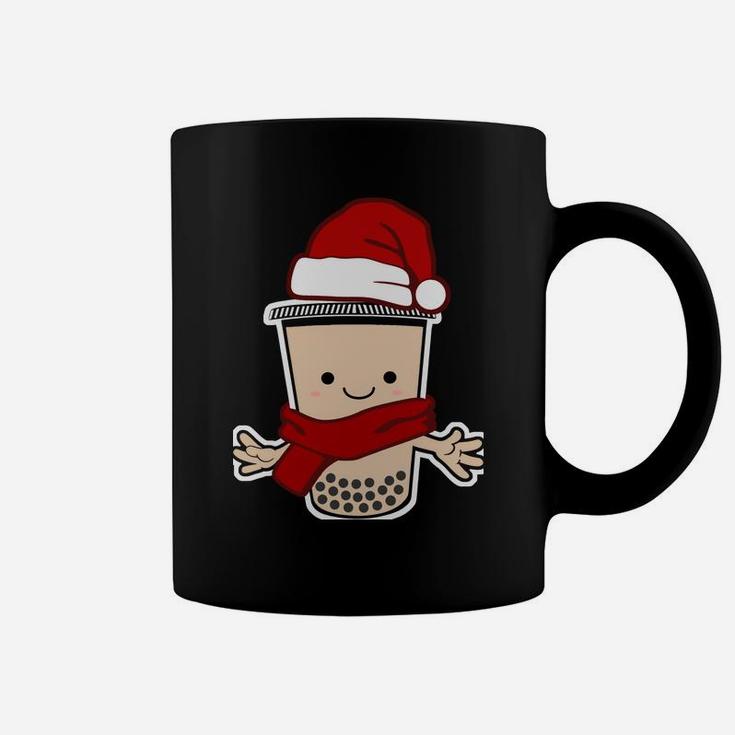 Boba Christmas Cute Xmas Bubble Milk Tea Sweatshirt Coffee Mug