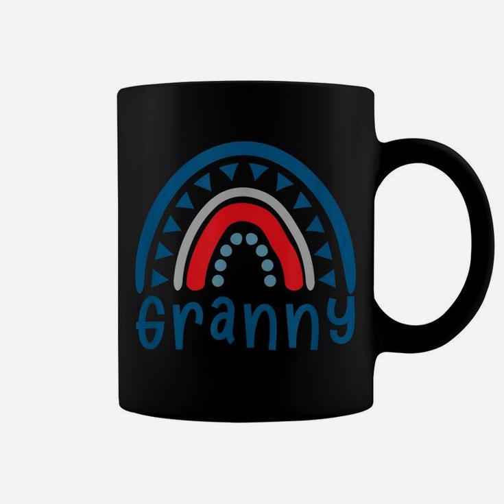Boho Rainbow Granny Design Funny 4Th July Gift Vintage Coffee Mug
