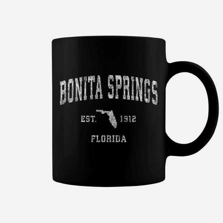 Bonita Springs Florida Fl Vintage Athletic Sports Design Coffee Mug