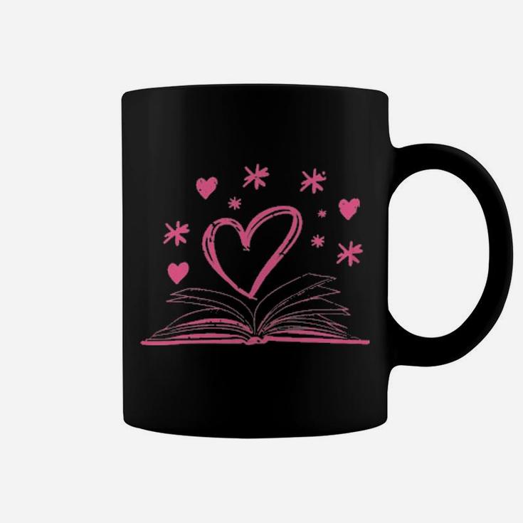 Bookworm Librarian Valentines Day Coffee Mug