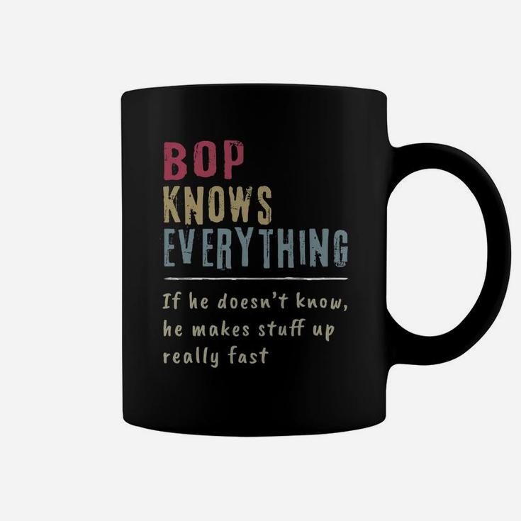 Bop Know Everything - Grandpa Gift Coffee Mug