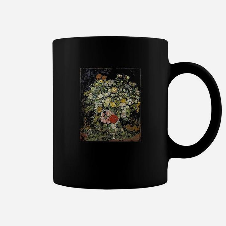 Bouquet Of Flowers In A Vase Coffee Mug