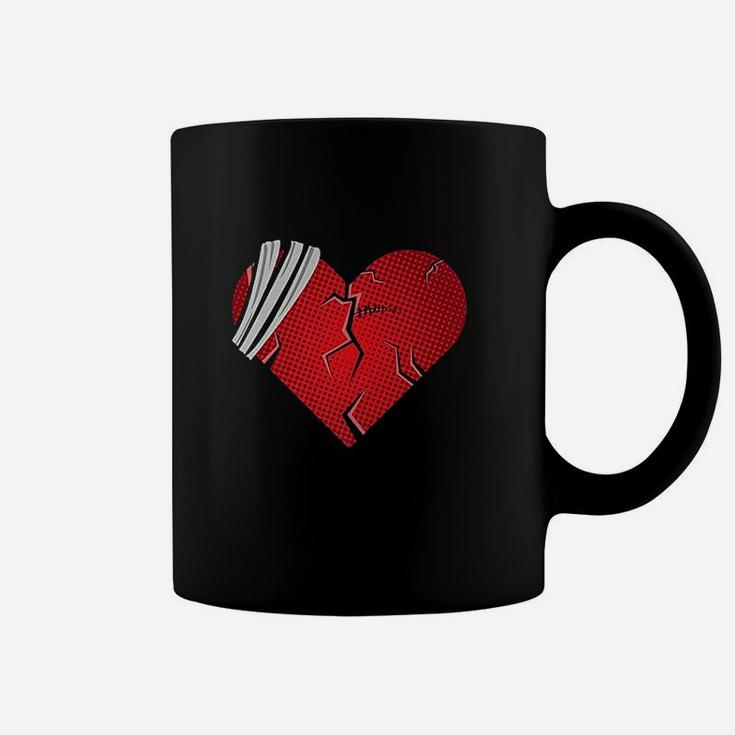 Broken Heart Love Sad Heartbroken Break Up Valentine Day Coffee Mug