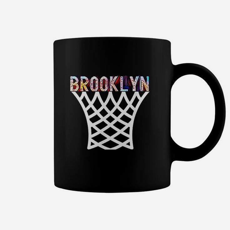 Brooklyn Basketball Game Nets Fan Retro Vintage Bball Sport Coffee Mug