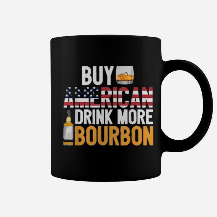 Buy American Drink More Bourbon Whiskey Drinking Coffee Mug