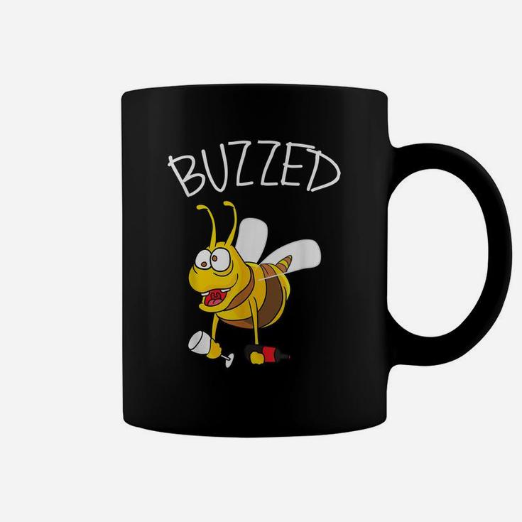 Buzzed Bee  Buzzed Wine Drinking Shirt Beekeeper Gift Coffee Mug