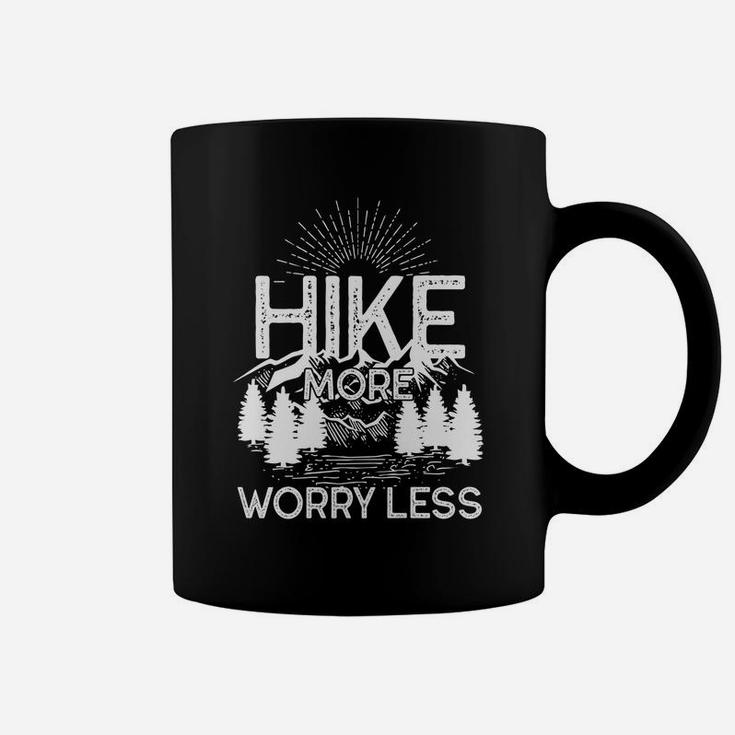 Camping Hike More Vintage Sunset Mountain Climbing Coffee Mug
