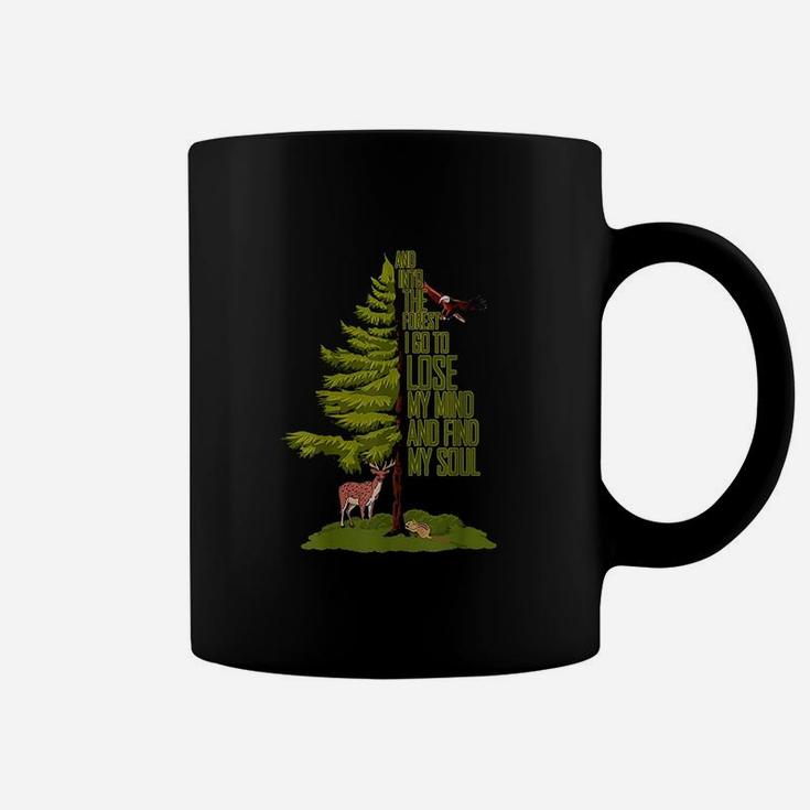 Camping Lover Nature Adventure And Into The Forest I Go Coffee Mug