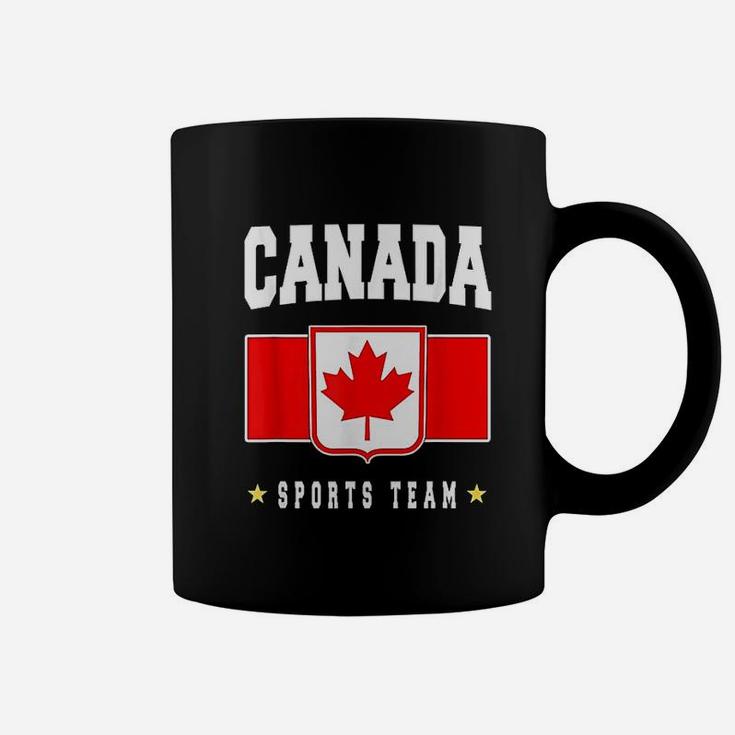 Canada Canadian Flag Sports Team Coffee Mug