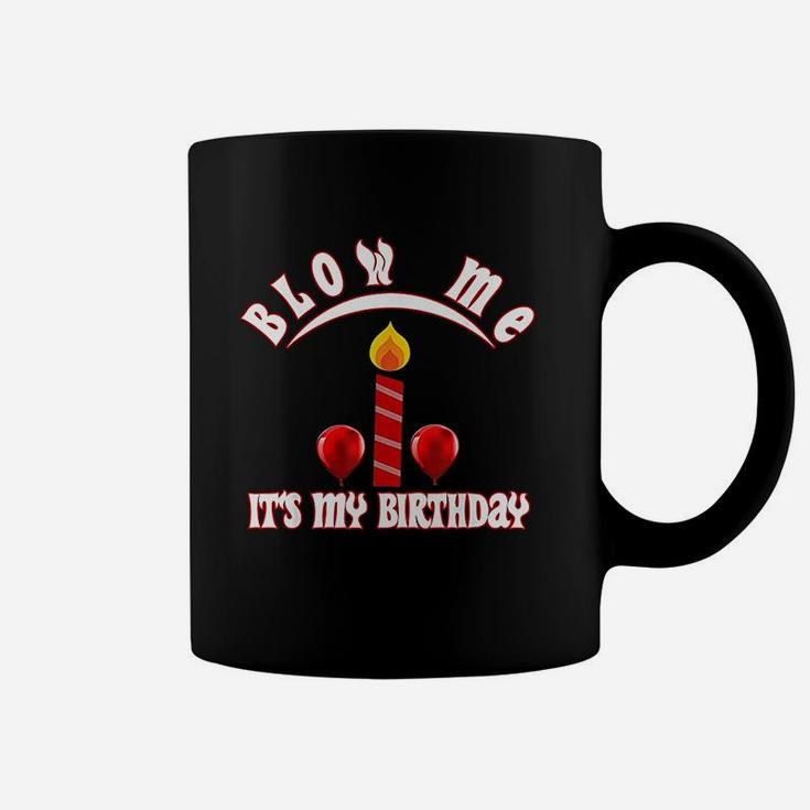 Candle It Is My Birthday Coffee Mug