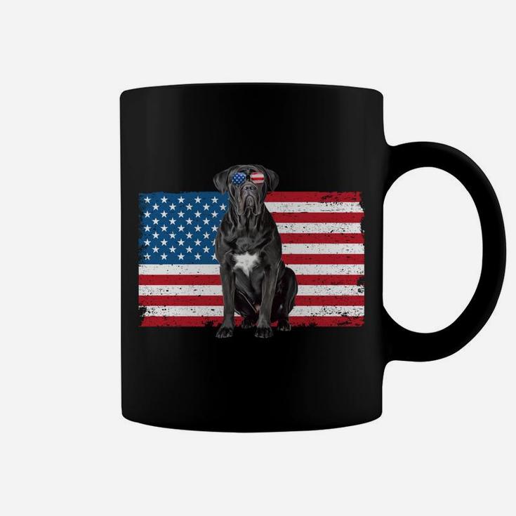 Cane Corso Dad Usa American Flag Cane Corso Dog Lover Owner Coffee Mug