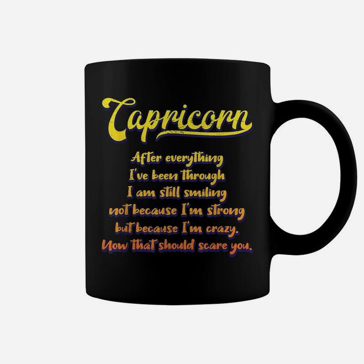 Capricorn Facts Astrology Quotes Zodiac Sign Birthday Coffee Mug