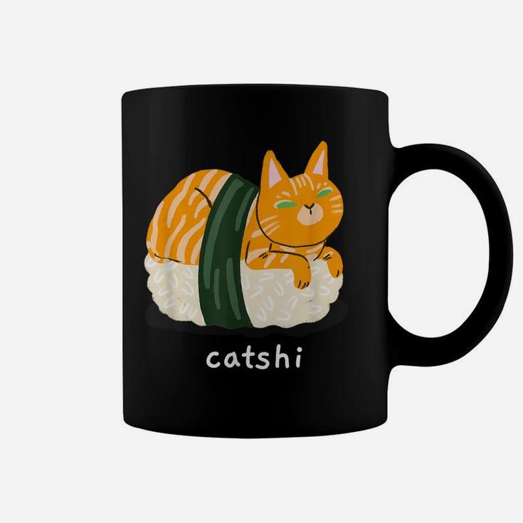 Cat Sushi Catshi Great Funny Gift Cats And Sushi Lovers Coffee Mug