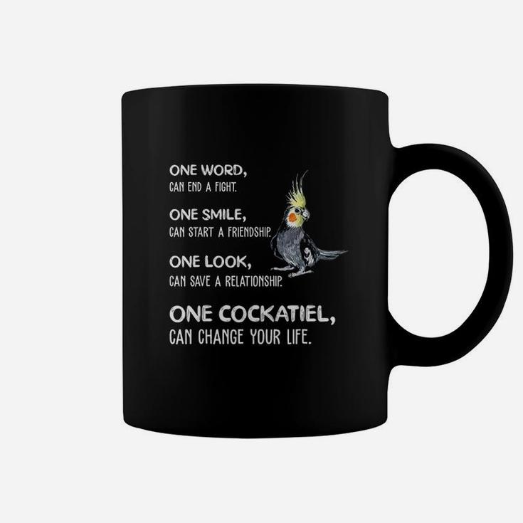 Change Your Life  Parrot Bird Coffee Mug